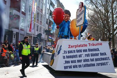 Rosenmontagsumzug Mainz 2025, 03.03.2025-stock-photo