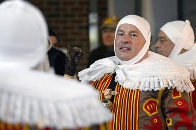 Binche carnival 2025-stock-foto