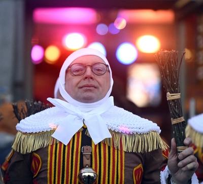 Binche carnival 2025-stock-foto