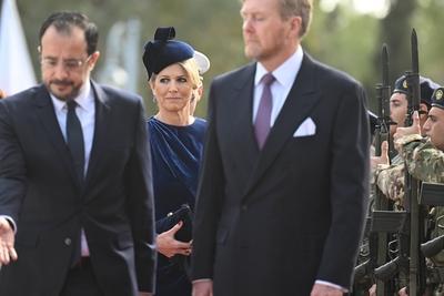 State visit Cyprus - Day 1, Larnaca, The Netherlands-stock-foto