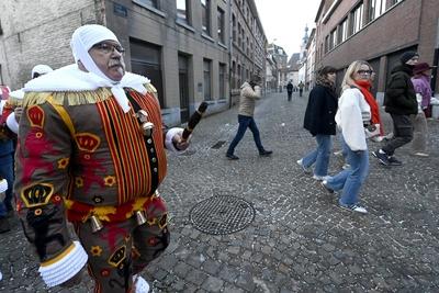 Binche carnival 2025-stock-foto
