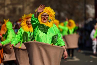 Rosenmontagsumzug Mainz 2025, 03.03.2025-stock-photo
