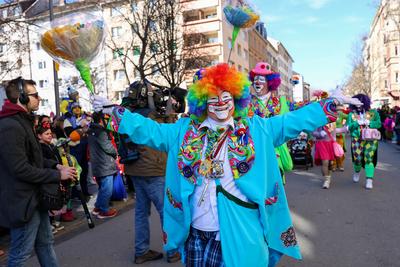 Rosenmontagsumzug Mainz 2025, 03.03.2025-stock-photo