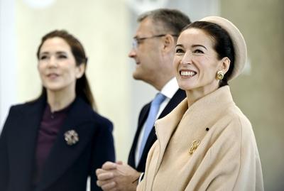 State visit to Finland by their Majesties King Frederik X and Queen Mary of Denmark-stock-photo