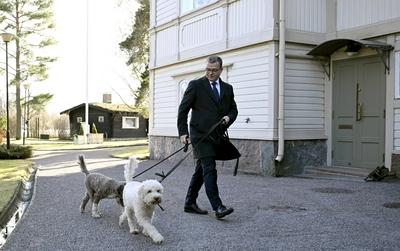 State visit to Finland by their Majesties King Frederik X and Queen Mary of Denmark-stock-foto