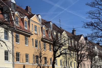 Altbauwohnung,Mietwohnung,Mietwohnungen in Muenchen-stock-foto