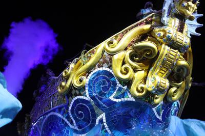 Samba Schools Parade Carnival RJ 2025-stock-foto