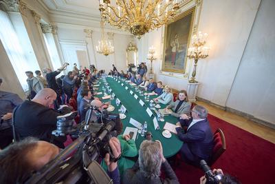 Erster Ministerrat-stock-photo
