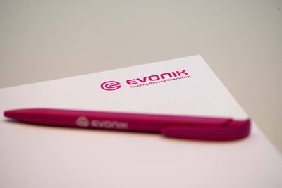 Evonik Bilanzpressekonferenz-stock-foto