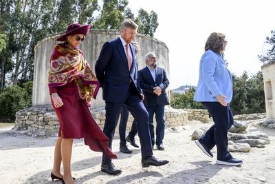 State visit Cyprus - Day 2, Choirokoitia, The Netherlands-stock-foto