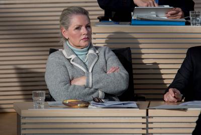 Kiel, Deutschland 07. November 2018: Landtag Schleswig-Holstein - Aktuelle Stunde 07.11.2018 Doris von Sayn Wittgenstein-stock-foto