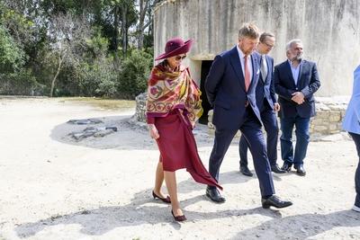 State visit Cyprus - Day 2, Choirokoitia, The Netherlands-stock-foto