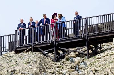 State visit Cyprus - Day 2, Choirokoitia, The Netherlands-stock-foto