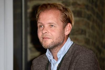 Christian Kracht, Preistr?ger vom TV-Spielfim-Preis, beim Werkstattgespr?ch mit den Preist?gern im Stiftersaal vom Wall-stock-foto