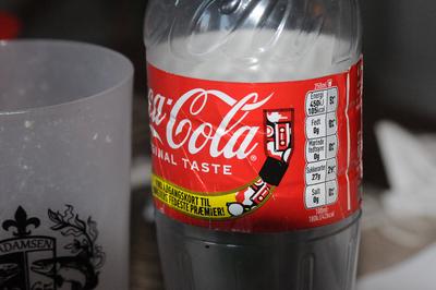 Copenhagen/ Denmark/20 Oct. 2024/Coca cola plastic bottle for recycling in capital (Photo Francis Joseph Dean/Dean Pictu-stock-foto