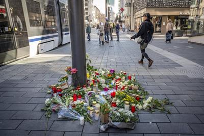 Trauer Mannheim-stock-foto