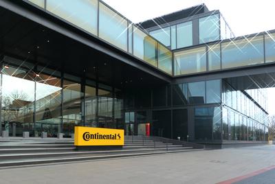 Autozulieferer Continental in Hannover mit neuer Konzernzentrale nach ?ber 5 Jahren Bauzeit (Corona) und ?ber 100 Millio-stock-foto