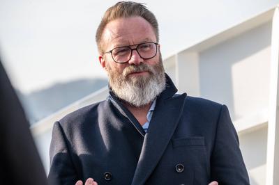 Kiel, Deutschland, 5.3.2025, Alte F?hre neue F?hre. Pressetermin zum Zukunftsprojekt einer autonom fahrenden F?hre mit W-stock-foto