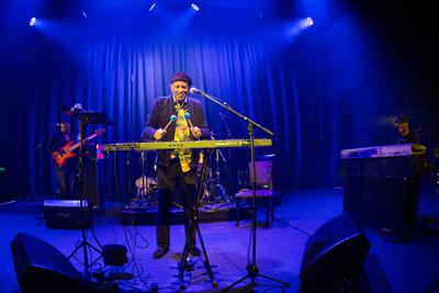 Roy Ayers live in Oslo, Norway Norway, Oslo - October 28, 2018. The American singer, songwriter and composer Roy Ayers p-stock-foto