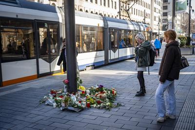 Trauer Mannheim-stock-foto