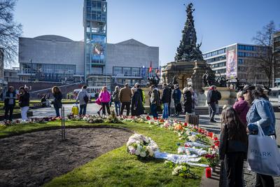 Trauer Mannheim-stock-foto
