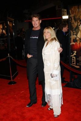 Bildnummer: 50336444  Datum: 01.12.2003  Copyright: imago/Rideaux-PicturePerfectSchauspieler David Hasselhoff (li., USA) in Begleitung seiner Ehefrau Pamela Bach  anl?sslich der Filmpremiere -The last Samurai- in Los Angeles, Personen , optimistisch; 2003, LA, L.A., Los Angeles, Hollywood, Filmpremiere, Premier, Premieren, Filmpremieren, Filmpr?sentationen, Filmpr?sentation, Pr?sentation, Pr?sentationen, Pressetermin, Westwood, ; , hoch, Kbdig, Gruppenbild, Film, Kunst, Vereinigte Staaten von Amerika, Randbild, People / Frau, Ehepaar-stock-photo