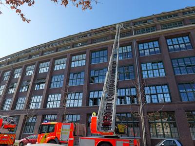 Explosion bei Continental Hannover Heute gegen 10:30 Uhr ereignete sich in einem Continental Geb?ude in Hannover an der-stock-foto