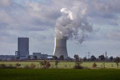 Kohlekraftwerk Lippendorf der LEAG in Sachsen. 27.12.2022 Leipzig, GER - Kohlekraftwerk Lippendorf., Leipzig Sachsen De-stock-foto