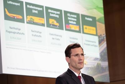 Deutsche Post DHL Group Bilanzpressekonferenz 2025-stock-foto
