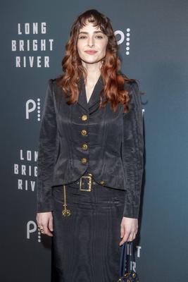 Peacock's "long bright river" new york premiere-stock-photo