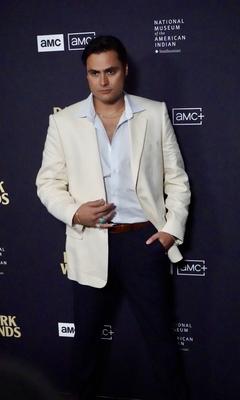 Amc's "dark winds" s3 red carpet and screening.-stock-photo