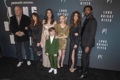 Peacock's "long bright river" new york premiere-stock-photo