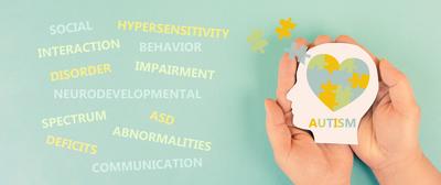 ASD Autismus Neuroentwicklungsspektrumsst?rung, Defizite in der sozialen Kommunikation und Interaktion-stock-foto