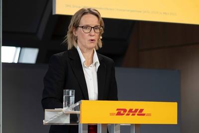 Deutsche Post DHL Group Bilanzpressekonferenz 2025-stock-foto