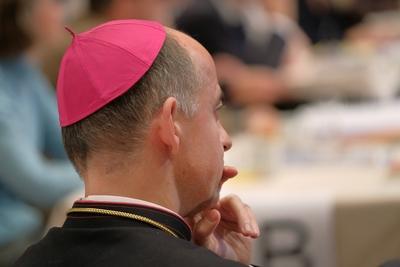 Am Sonntag 11 11 2018 hat in Wuerzburg die Jahrestagung der Synode der Evangelischen Kirche in Deu-stock-foto