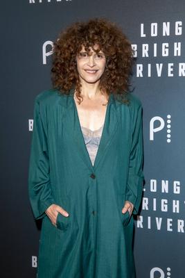 Peacock's "long bright river" new york premiere-stock-photo