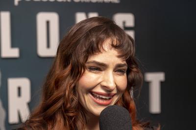 Peacock's "long bright river" new york premiere-stock-photo
