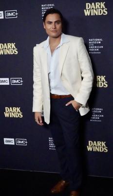 Amc's "dark winds" s3 red carpet and screening.-stock-foto