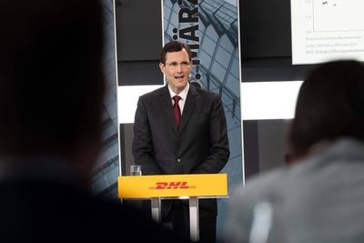 Deutsche Post DHL Group Bilanzpressekonferenz 2025-stock-foto