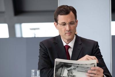Deutsche Post DHL Group Bilanzpressekonferenz 2025-stock-foto