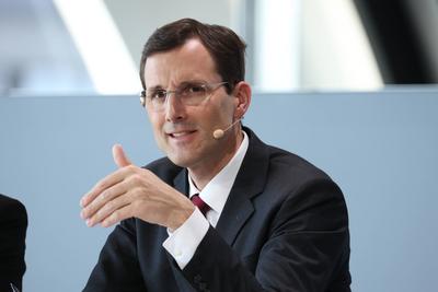 Deutsche Post DHL Bilanz-stock-foto
