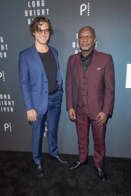 Peacock's "long bright river" new york premiere-stock-photo