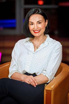 MDR - Riverboat. Schauspielerin Mimi Fiedler anl??lich der Aufzeichnung der MDR - Talkshow Riverboat am 04.03.2020 im St-stock-foto