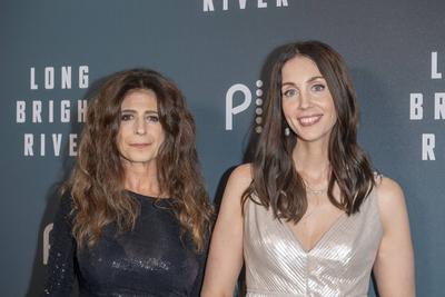 Peacock's "long bright river" new york premiere-stock-photo