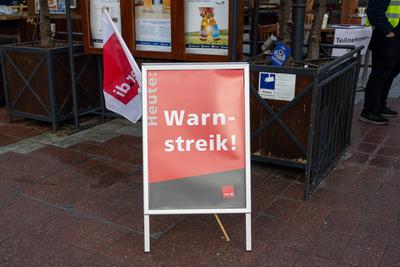 verdi Warnstreik am Flughafen M?nchen, 28.02.25-stock-foto