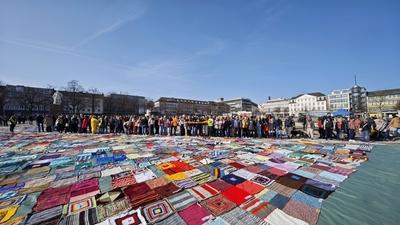 Internationaler Frauentag Kassel-stock-photo