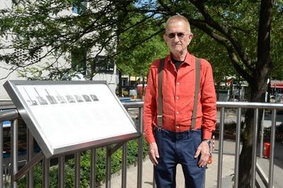 Entertainment Bilder des Tages Hamburg-Harburg, der 14. Juni 2019 Jochen Gerz der Konzeptk?nstler besucht das erste Mal-stock-photo