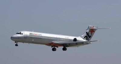 Bildnummer: 54304075  Datum: 14.03.2005  Copyright: imago/United ArchivesVH-VQK Jetstar Boeing 717 landing at Avalon Flugzeug Luftfahrt Wirtschaft Verkehr kbdig 2005 quer Bildnummer 54304075 Date 14 03 2005 Copyright Imago United Archives VH VQK  Boeing 717 Landing AT Avalon Aircraft Aviation Economy Traffic Kbdig 2005 horizontal-stock-foto