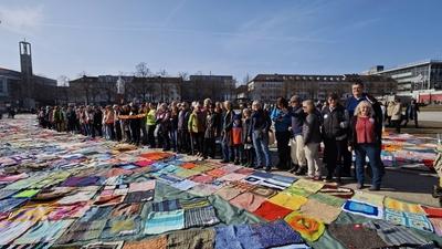 Internationaler Frauentag Kassel-stock-photo