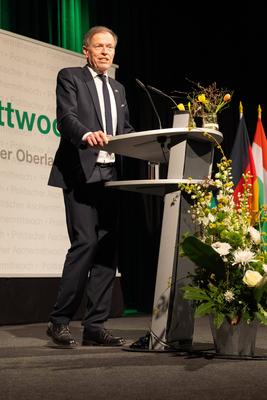 Matthias R??ler beim 31. Politischen Aschermittwoch der CDU in der Stadthalle Krone. Bautzen, 05.03.2025 Sachsen Germany-stock-foto